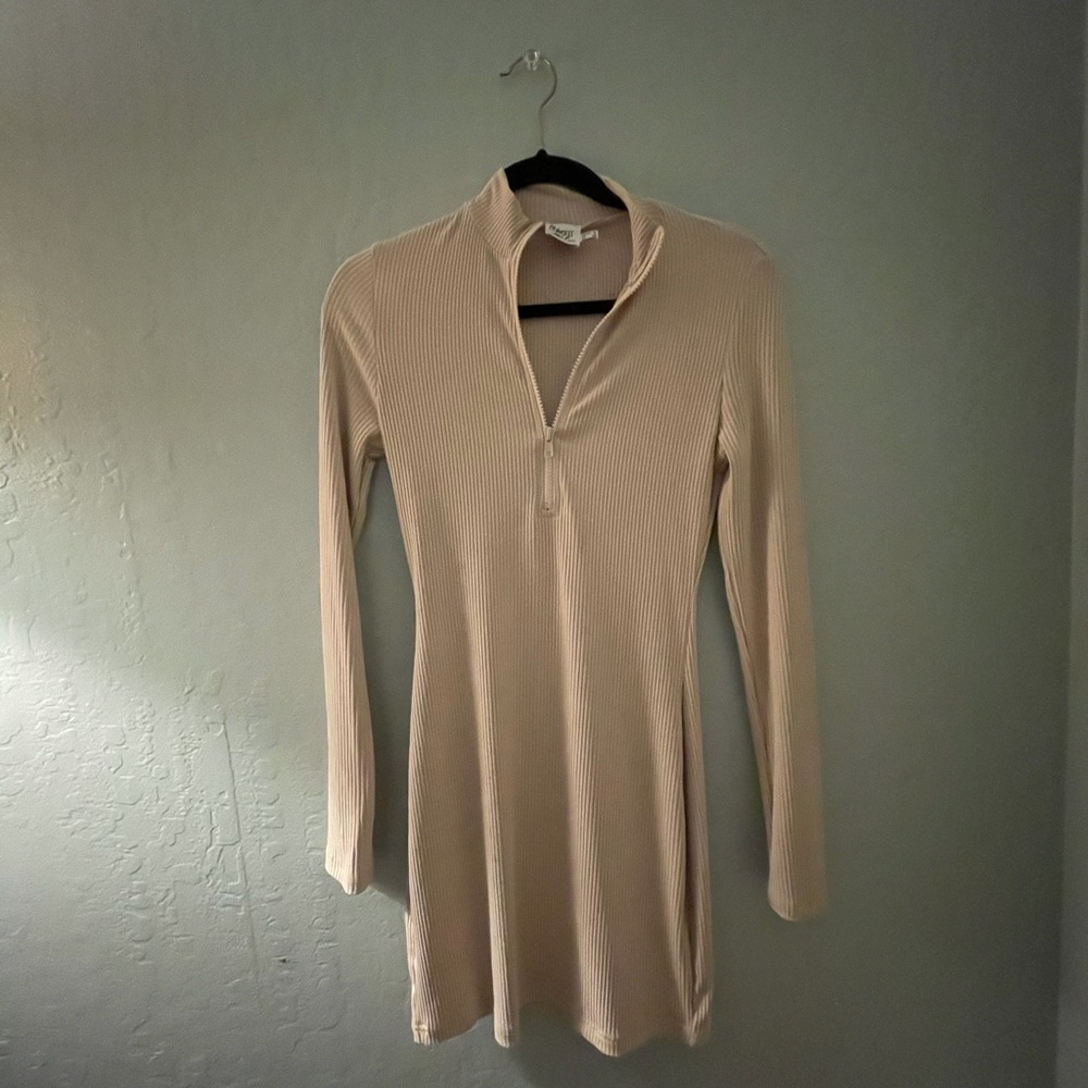 Princess Polly Half Zip Mini Dress